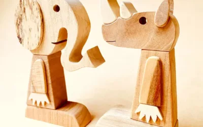 l&rsquo;éléphant et le rhinocéros